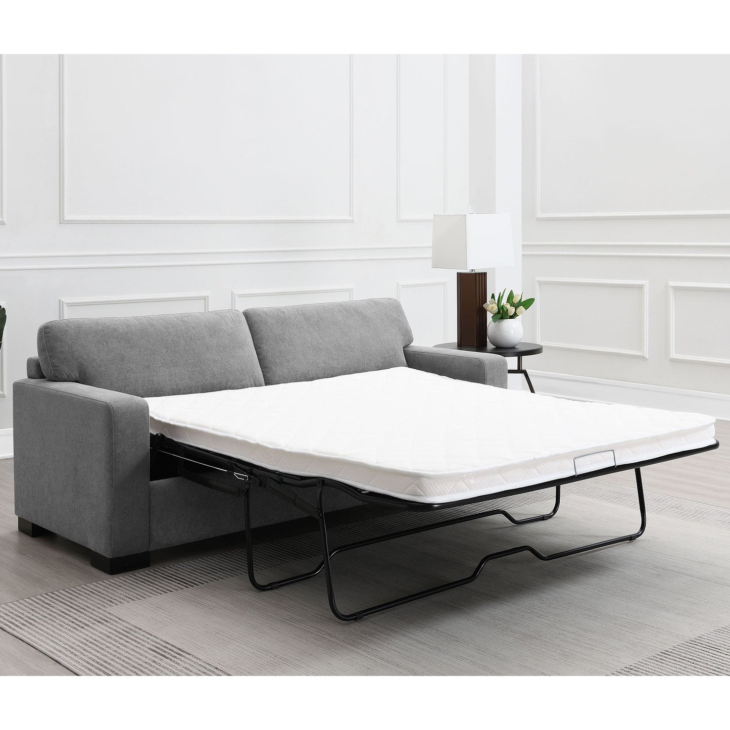 Vicente - Sleeper Sofa With Queen Mattress - Gray