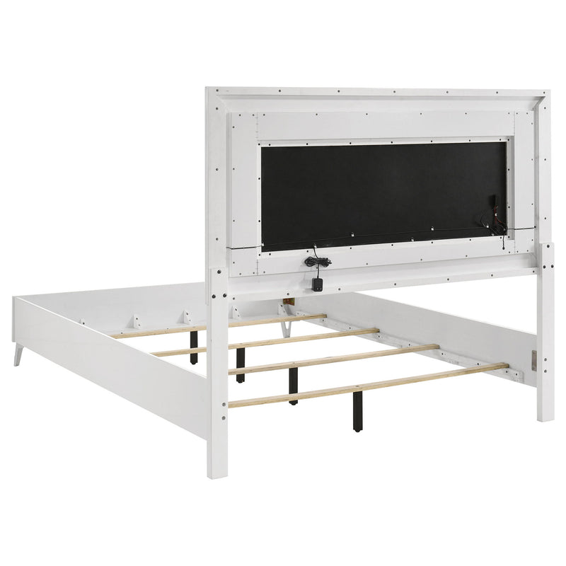 Buckley - Panel Bed With LED Trim