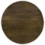 Accent Table With Slim Tripod Base - Brown