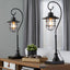 Landen - Contemporary Task Lamp (Set of 2) - Oil Rubbed Bronze / Clear