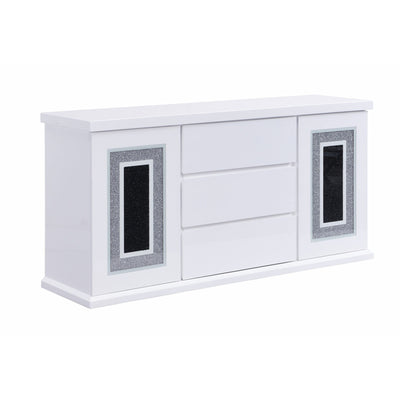 Ariya - Buffet With Clear Glass Inlay