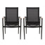 Barrister - Dining Chair (Set of 2) - Black / Natural