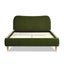 Roman - Curved Headboard Upholstered Platform Bed