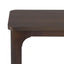 Console Table With Open Arch Cutouts For Living Room Hallway - Espresso