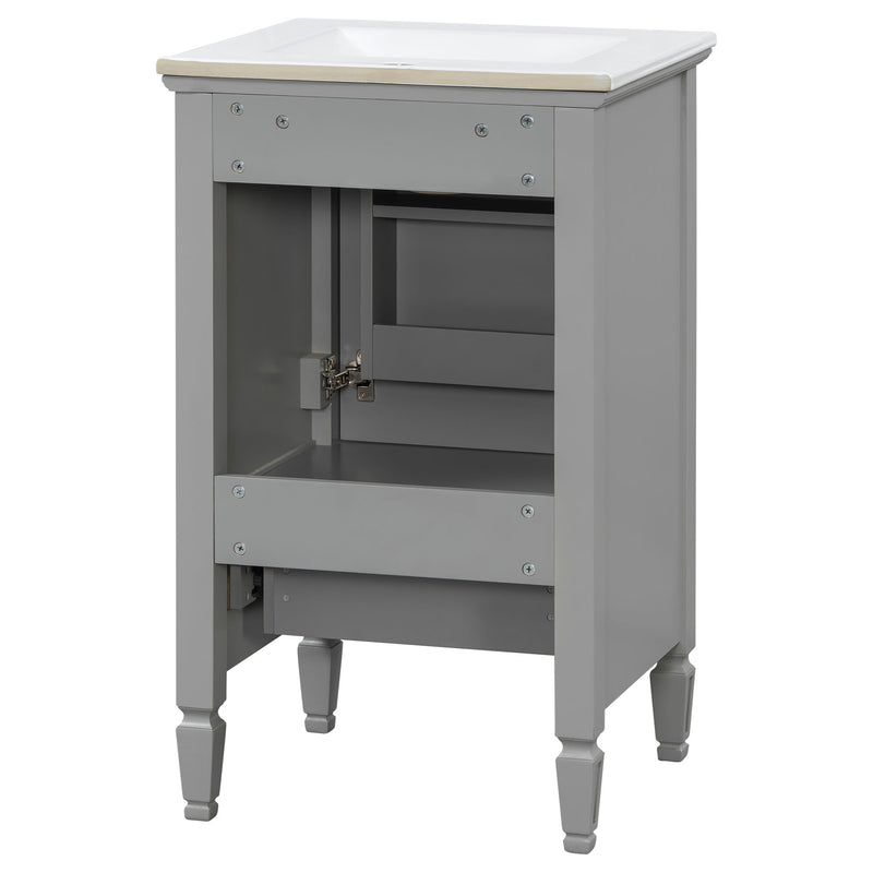 Retro Bathroom Vanity With Sink