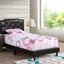 Button Tufted Bed Charming For Cozy Spaces