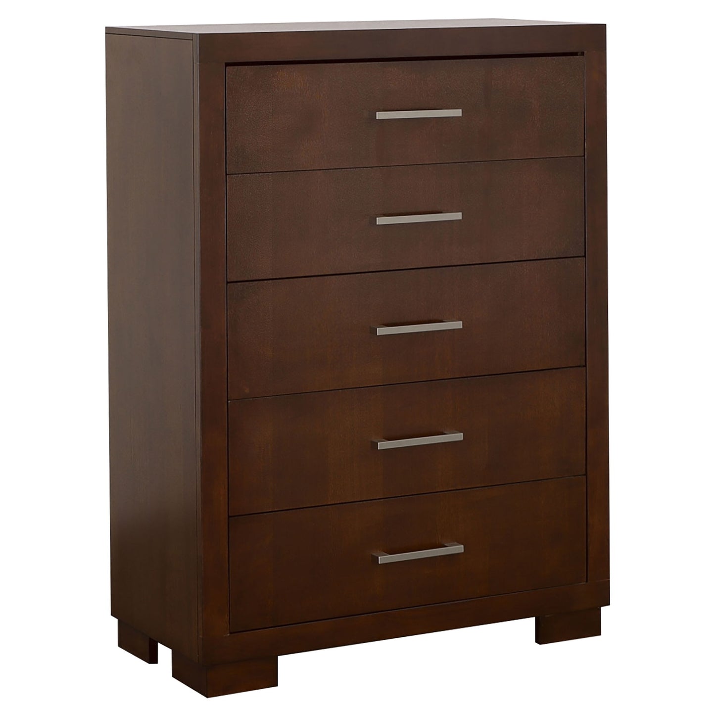Polk - 5 Piece Queen Bedroom Set - Cappuccino
