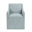 Traditional Skirted Dining Arm Chair