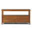 Warm Shaker - Wide Console Sofa Table - Light Golden Brown