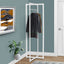 Coat Rack, Hall Tree, Free Standing, Hanging Bar, Entryway, For Contemporary & Modern - White