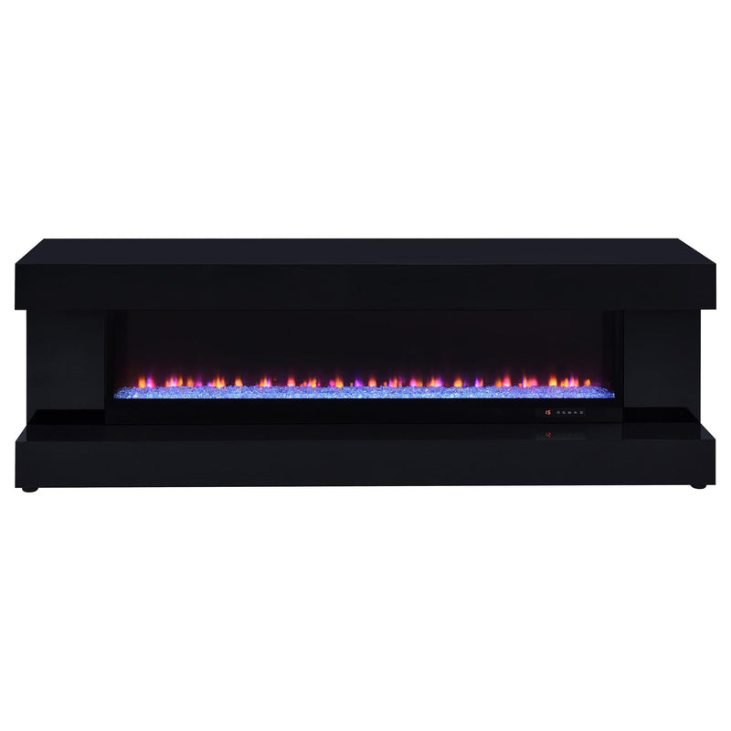TV Stand Fireplace Console With Bluetooth Speaker