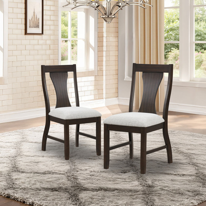 Chestnut Ridge - Silla de comedor (Juego de 2) - Marrón