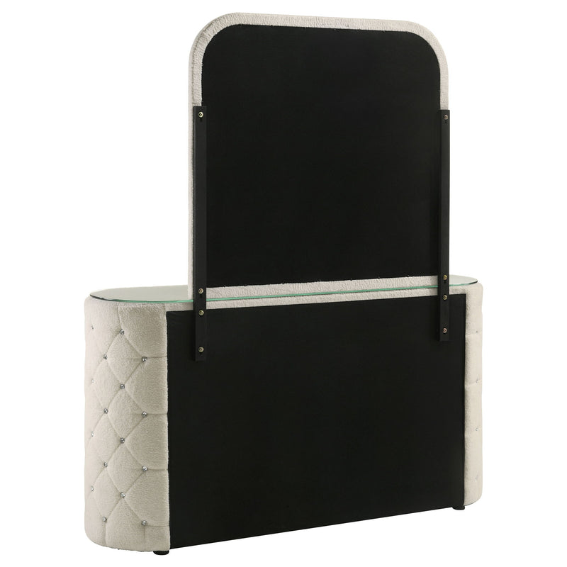 Santiago - 6 Drawer Dresser With Mirror - Ivory
