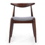 Dining Chairs With Ergonomic Backrest & Comfort Cushions (Set of 2)