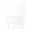 3 Tier Accent Table, Side Marble Look Contemporary & Modern