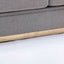 Valin - Linen Sofa For Living Room - Gray