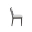 Comfortable Upholstery Cresent Chair (Set of 2) - Peppercorn