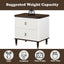 Carena - 5 Piece Bedroom Set (Eastern King Dresser Chest Mirror Nightstand) - Brown / Light Gray / White
