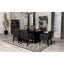 Houston - Rectangular Double Dining Table Top - Black
