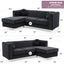 Delray - Micro Suede Sofa Chaise