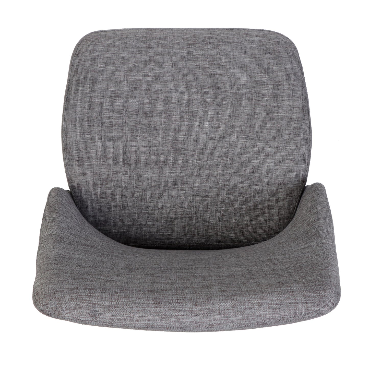 Modern Dining Chair With Iron Legs And Wood Finish