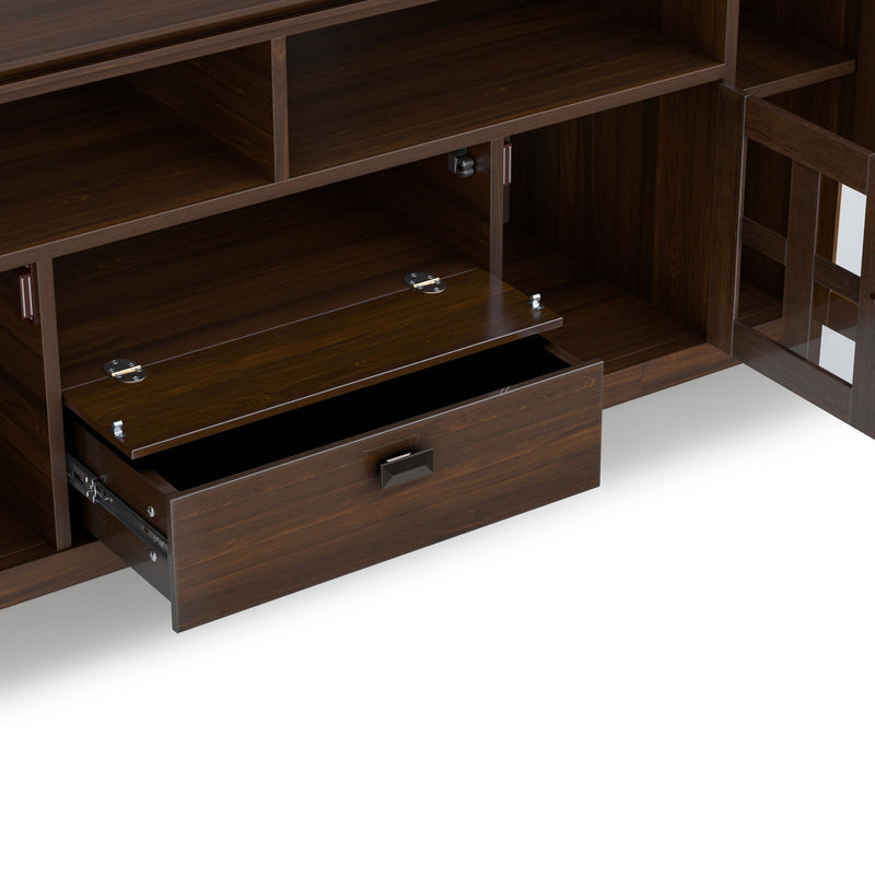 Artisan - TV Media Stand - Natural Aged Brown