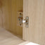 4 Door TV Cabinet, 2 Storage Spaces, Adjustable Shelves