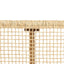 Angie - Bench Outdoor Seating Acacia Wood Faux Rattan - Teak