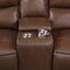 Denson - Power Reclining Loveseat With Console And USB Port