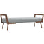 Cora - Bench - Gray