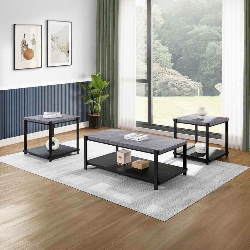 Linea - 3 Piece Occasional Set (1 Coffee & 2 End Tables)