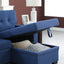 3 Piece Upholstered Sectional