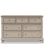 Seven Drawer Dresser - Antique Gray