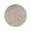 Outdoor / Indoor Lightweight Concrete Side Table, Travertine - Beige