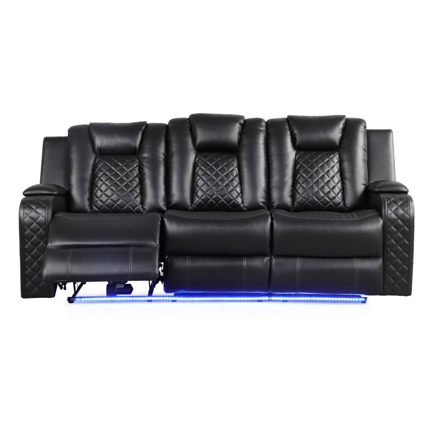 Benz - Power Reclining Sofa With LED Lighting