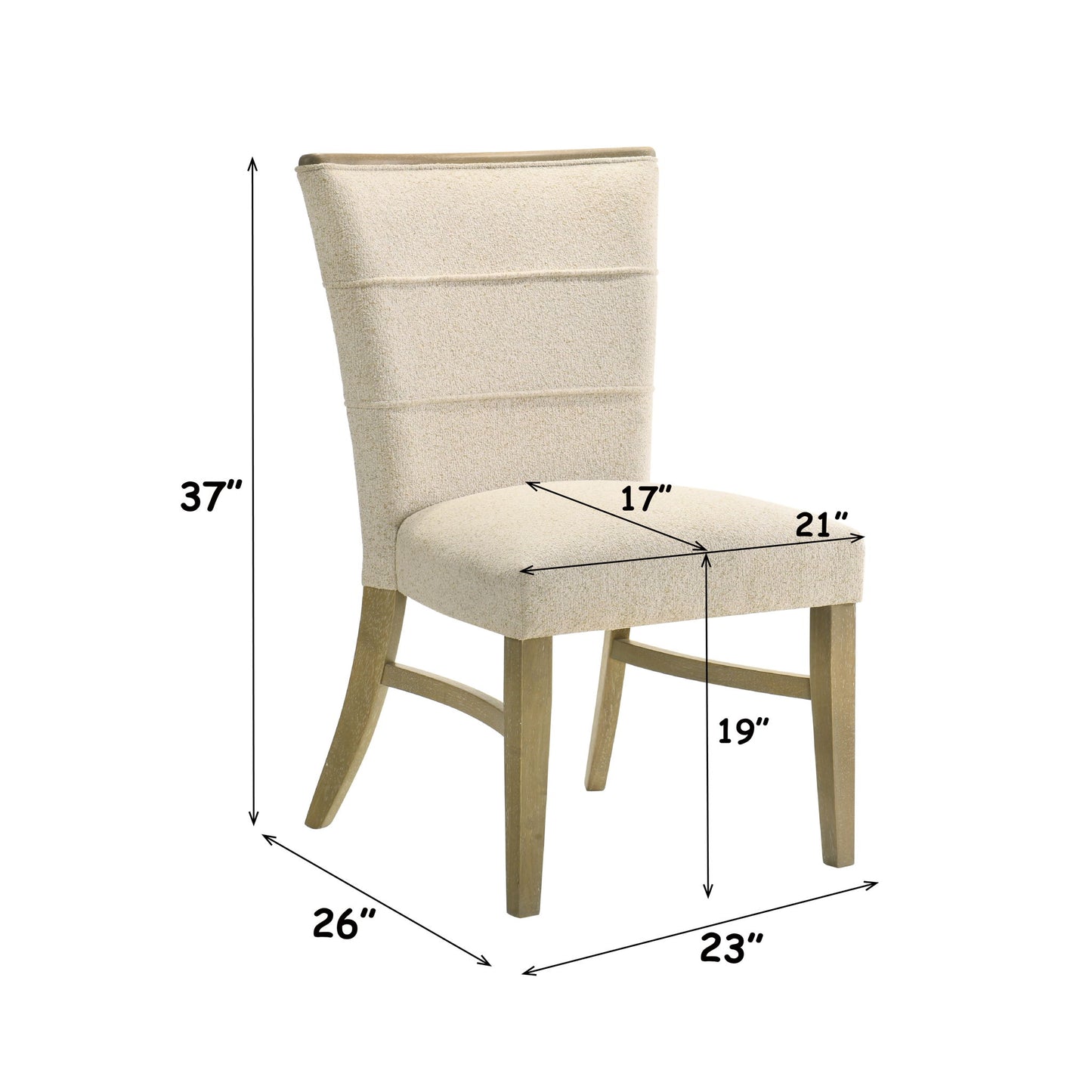 Olinda - Side Chair (Set of 2) - Beige