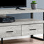 TV Stand, Console, Media Entertainment Center, Storage Drawers, Modern