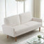 Sofa, European Style With Sleek Design, Modern & Vintage Flair, Upholstered 3 Seater Couch