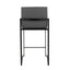 Fuji - Contemporary Modern Elegance, High Back Counter Stool