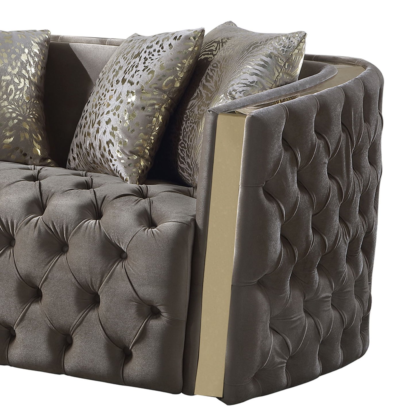 Naomi - Button Tufted Loveseat