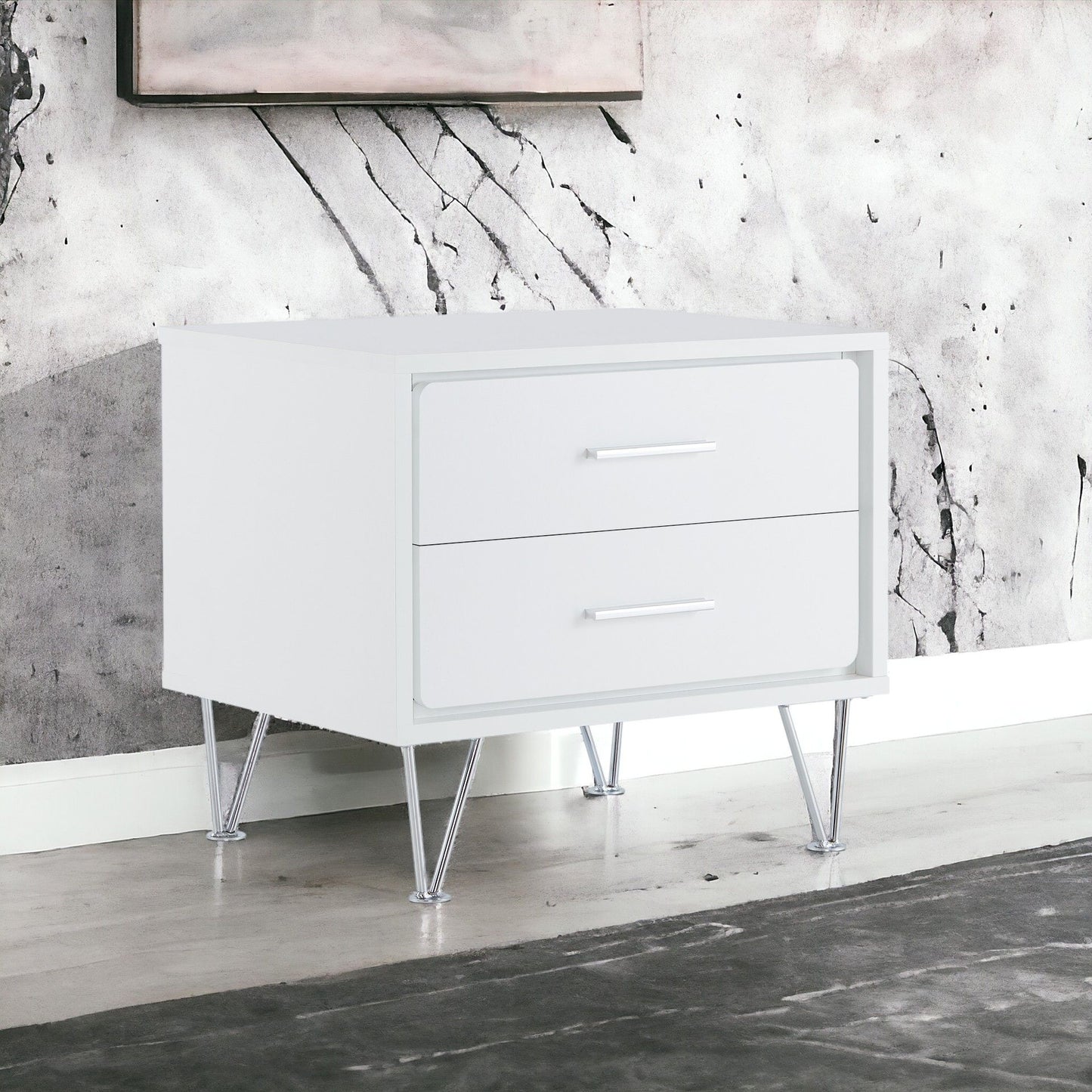 Deoss - Accent Table - White