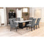 Tufted Rolled Backrest Side Chairs (Set of 2)