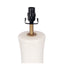 Cascade - Lamp Base Table Lamp - Beige / Gold / White