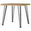 Hairpin - Leg End Table - Brown