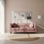 Chesterfield Sofa With Square Arms For Living Room