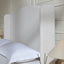 Hannah - Upholstered Wingback Bed Size / Tall Headboard Upholstered King Bed / Premium Textured Look / Minimalist Designs / No Box Spring Needed