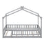 Bed House Bed Frame With Fence