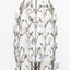 Crystal - Buds Contemporary Uplight Lamp - Polished Nickel / Clear Crystal