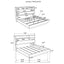 Edmondson - Bookcase Headboard Bed