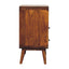 Curved Charm Console - Brown
